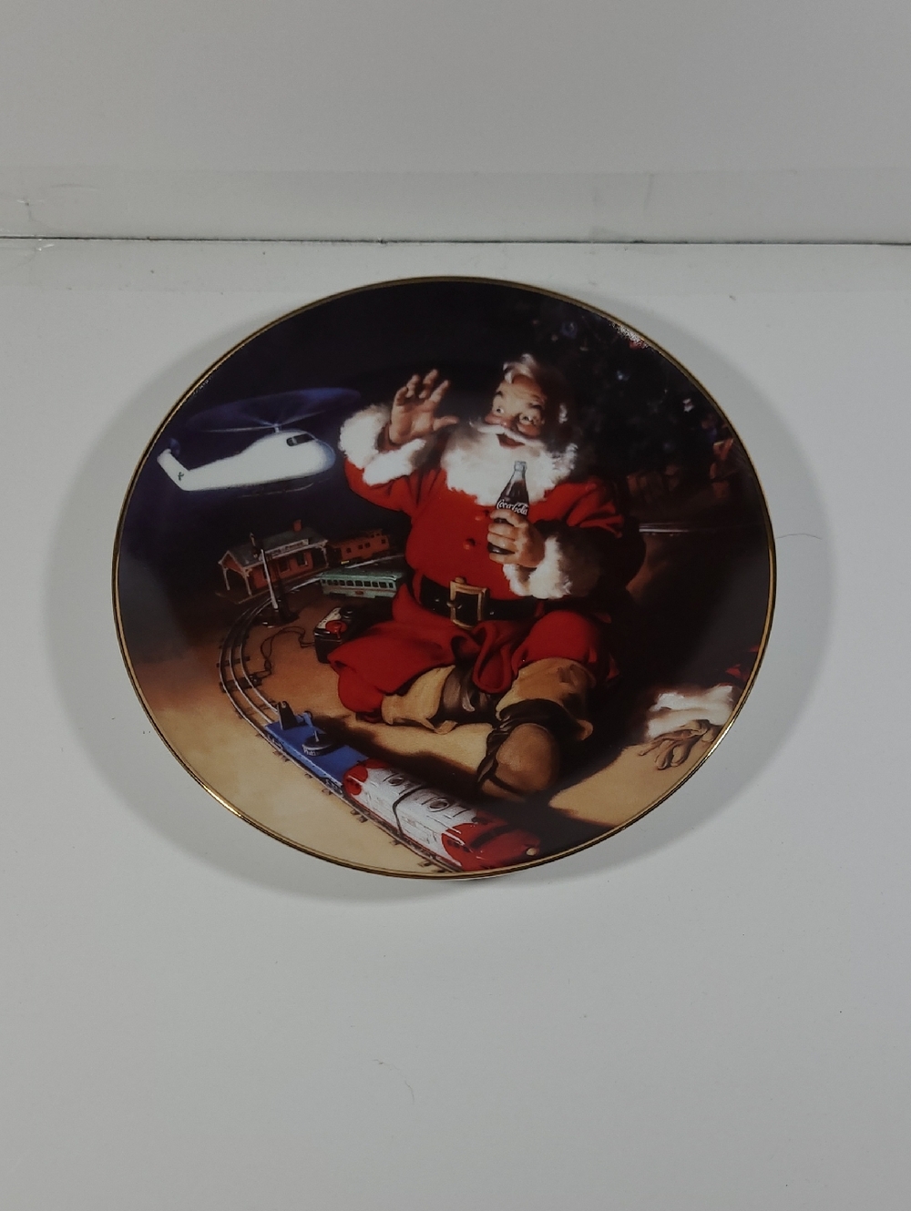 1994 "A Coke And A Smile" by Coca Cola Coke Decorative Collector Plate # PJ1451